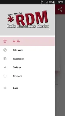 RDM Radio Dimensione Musica android App screenshot 0