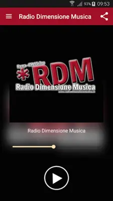 RDM Radio Dimensione Musica android App screenshot 1